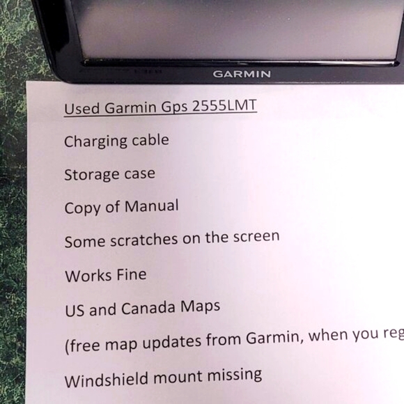 Garmin GPS 2555LMT - Picture 4 of 9
